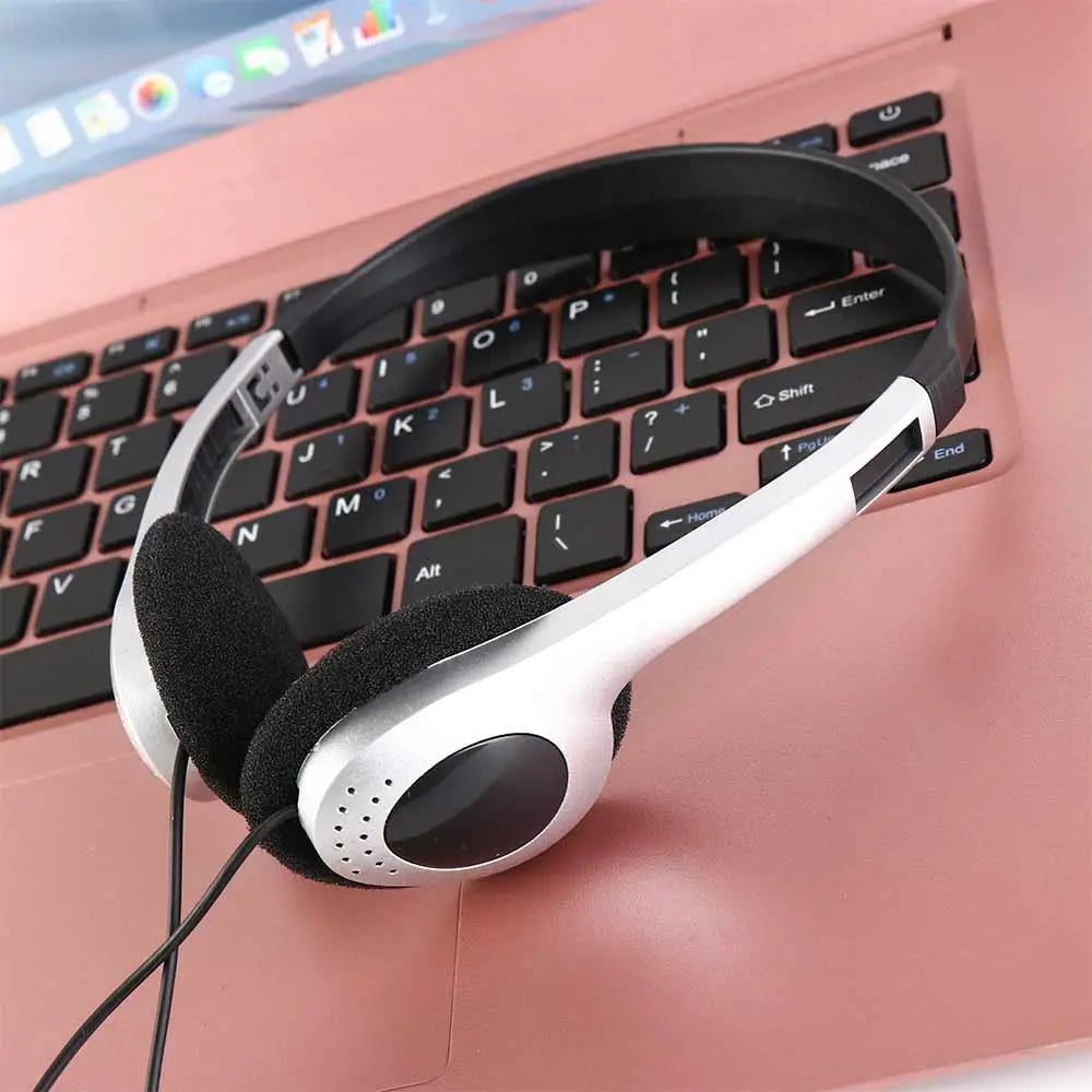 Fashion Style Over Ear Earbud Retro Headphone 3.5mm Vintage Y2k Headphones Wired 80s 90s Retro Headset Lisening Music