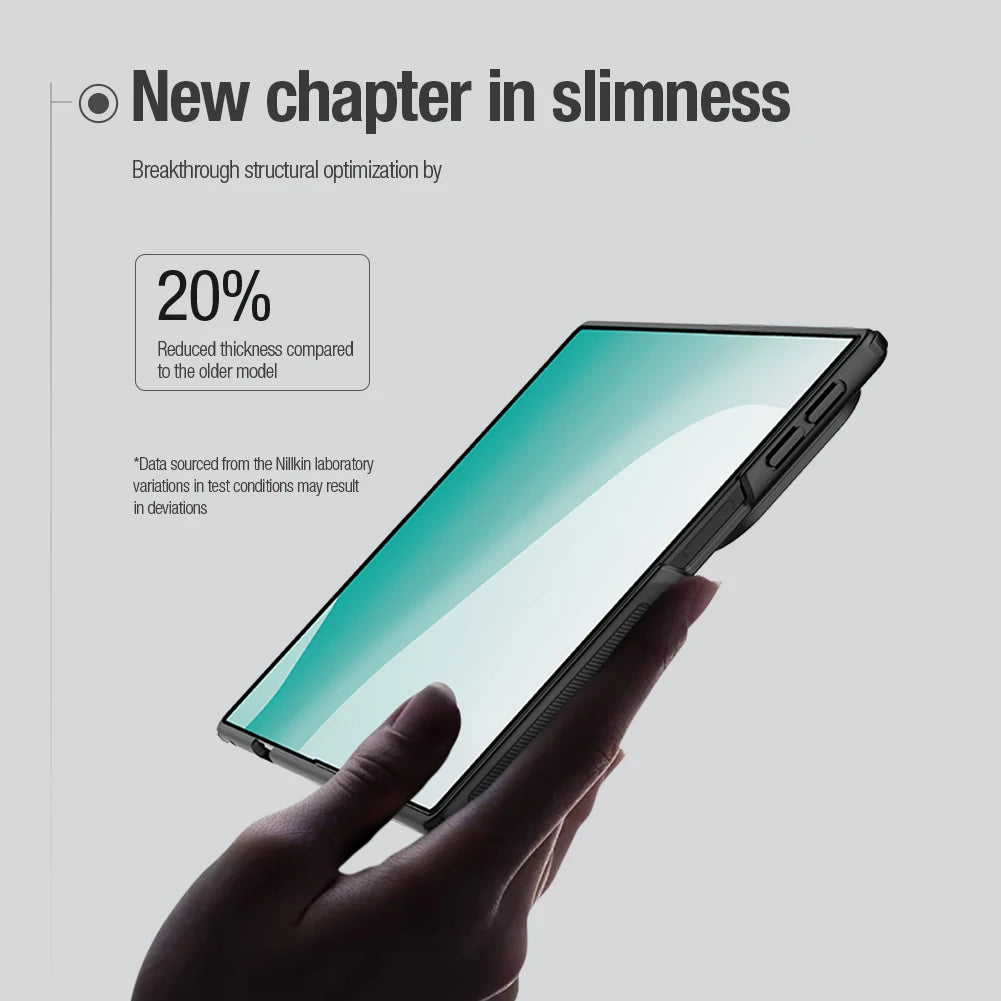 NILLKIN For Samsung Galaxy Z Fold 8 Magsafe Case Shockproof Magnetic Wireless Charging Back Cover for Samsung Z Fold 8 Wide Case