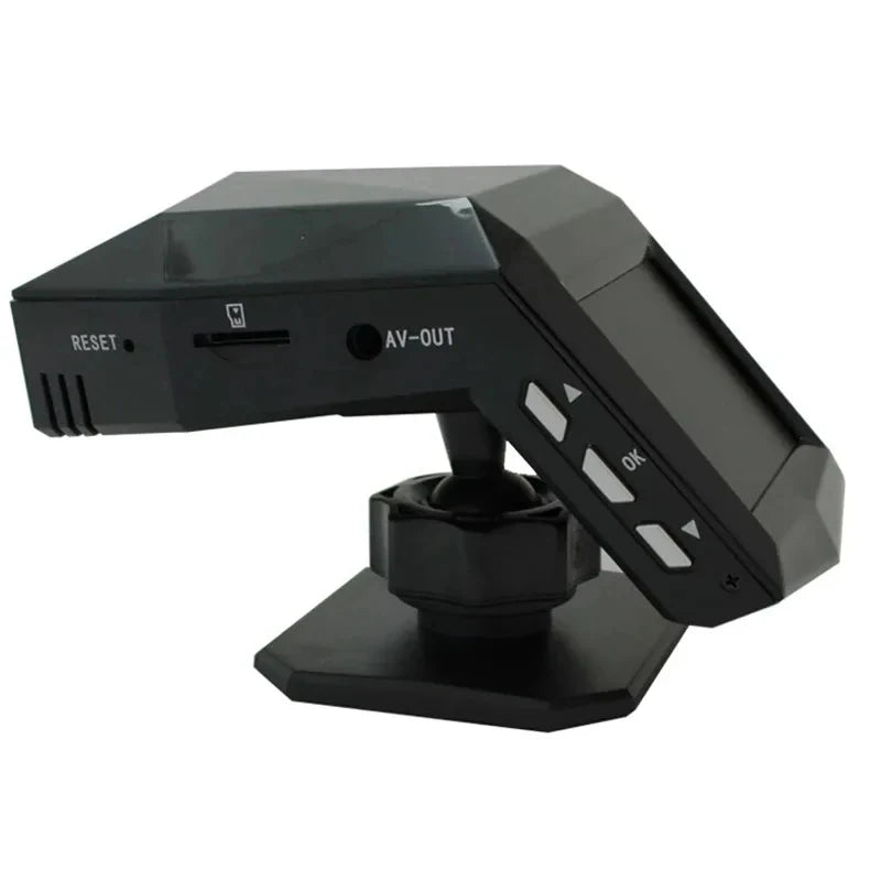 New 4K HD Dash Cam Car Video Driving Recorder with Center Console LCD Car DVR Video Recorder Parking Monitor