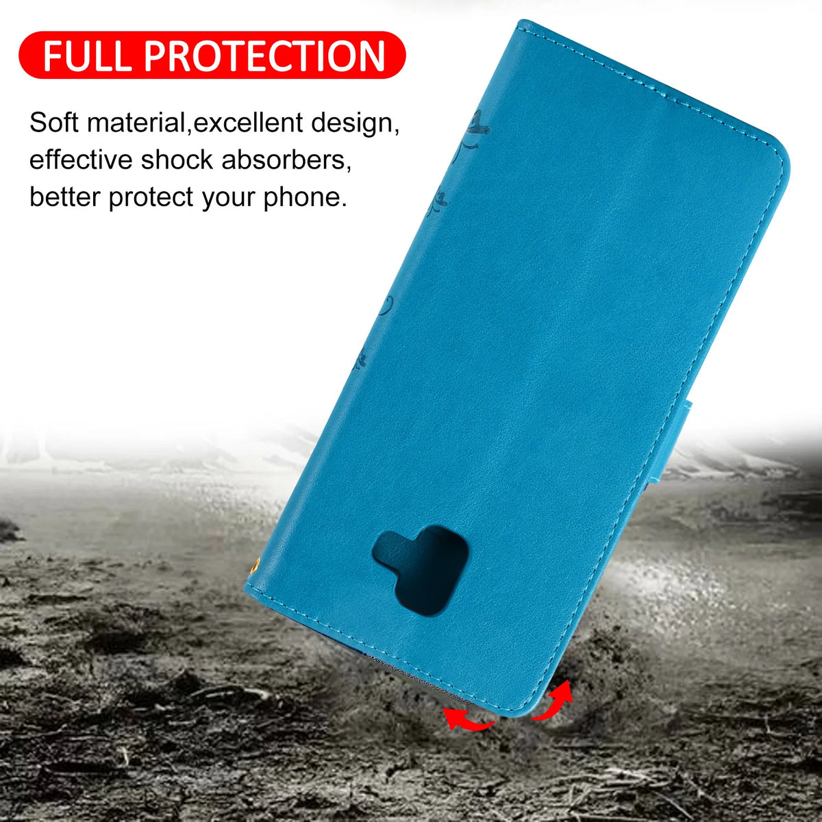 S8 S9 Plus S10 S20 FE S21 S22 S23 Ultra PU Leather Wallet Cover For Samsung Galaxy S23 FE S10 Plus Holder Flip Stand Phone Case
