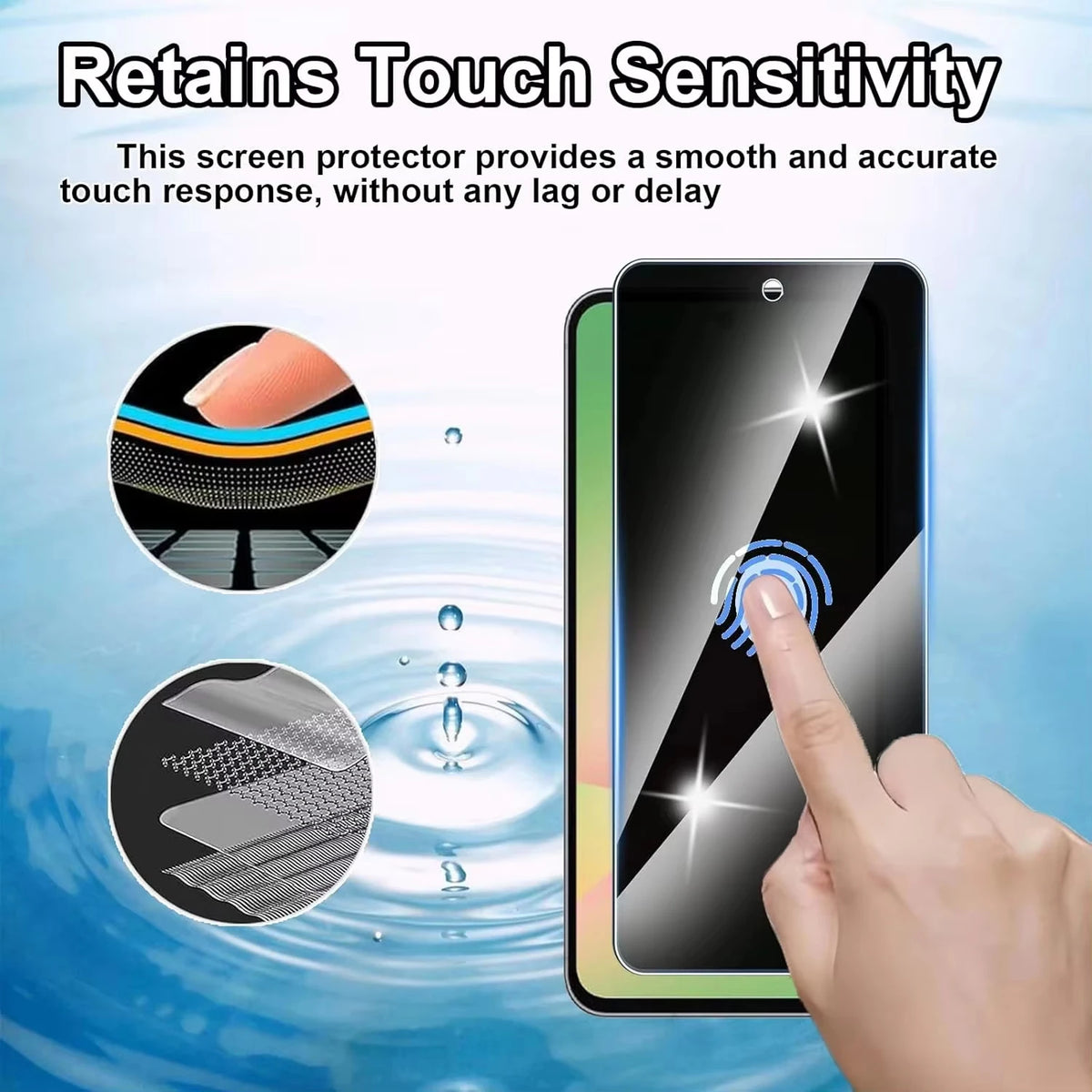 1-5PCS Privacy Screen Protector For Samsung S26 Ultra S25 A17 A16 A56 5G A55 A57 A36 A06 A07 A52 A37 A26 Anti Spy Tempered Glass