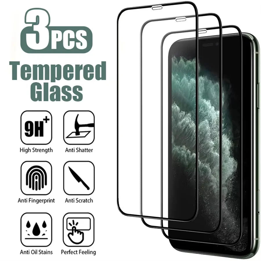 1-3PCS HD Tempered Glass For Google Pixel 10 Pro XL Fingerprint Unlock For Google Pixel 9A 8A 7A 6A 8 7 6 9 10 Screen Protectors