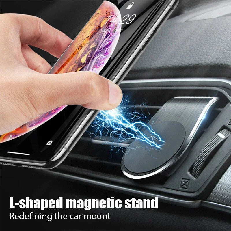 Magnetic Car Phone Holder Universal Air Vent Car Phone Mount Mobile GPS Support Mobile Phone Holder, Car Supplies, Small Tools