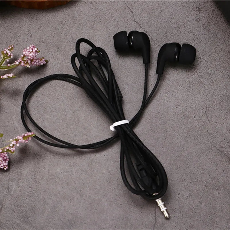 1 Pcs Fashion 4 Colors Super Bass With Built-in Microphone 3.5mm In-Ear Wired Earphone Hands Free For Smartphones Earbuds