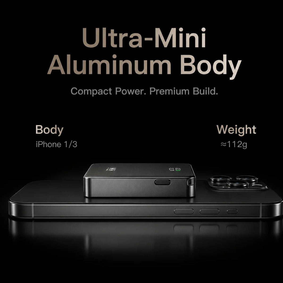 Mini 3-In-1 Powerbank For Magnetic Wireless Power Banks Portable Fast Charging External For iPhone 17 iWatch Carregador Portátil