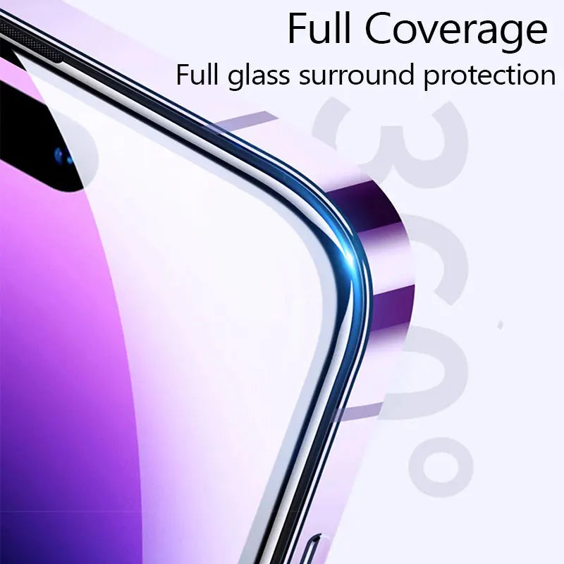 3PCS Tempered Glass For iPhone 12 13 11 14 Pro Max Plus 13 Mini Screen Protector For iPhone 15 16 17 Pro Max 17 Air 16E Glass