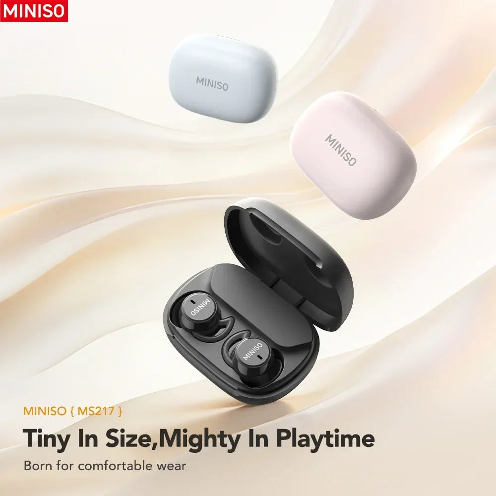 MINISO MS217 Sleep Aid Headphones Bluetooth Earphone AI Translation Earbuds In-Ear Wireless Headphones Sleep Friendly