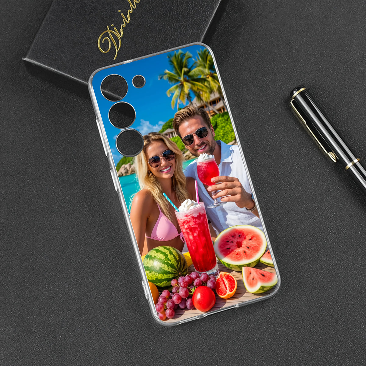 DIY Private Picture Soft Phone Case For Samsung Galaxy A02 A02S A12 A22 A32 A42 A52 A72 A82 A03 A03S A13 A23 A53 A73 4G 5G