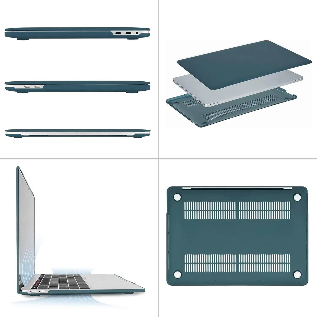 Laptop Case For MacBook Air 13 Case M3 A3113 A2337 Air 15 A3114 A2941 Pro 14 16 M4 M3 M2 M1 A3112 A3185 A3401 A2992 A3403 A2991