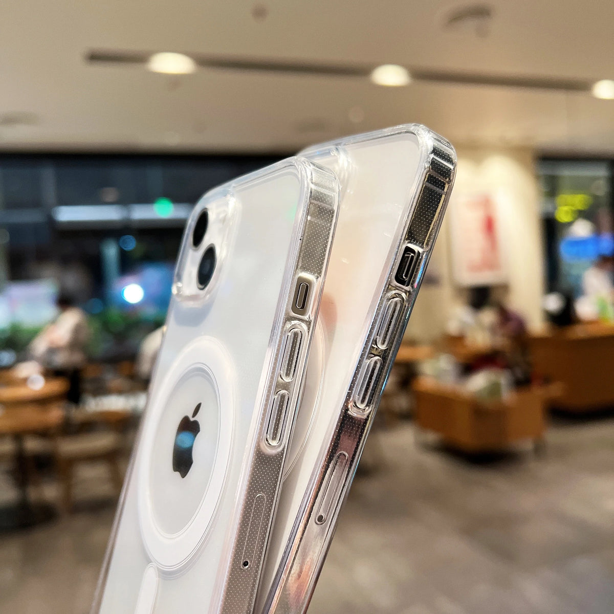 Original Case With box for iPhone 16 15 14 Pro Max 7 8 14 Plus 13 12 Mini 11 X XR XS Magsafe Wireless Charging Clear Cover