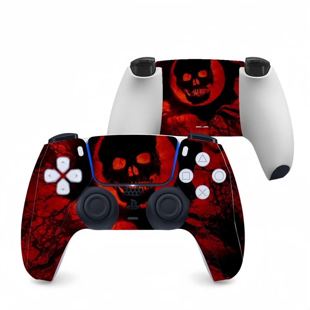 Front Back Full Protective Decal Skin Sticker For PlayStation 5 PS5 Gamepad Joystick Controller Accessories Decoration Stickers