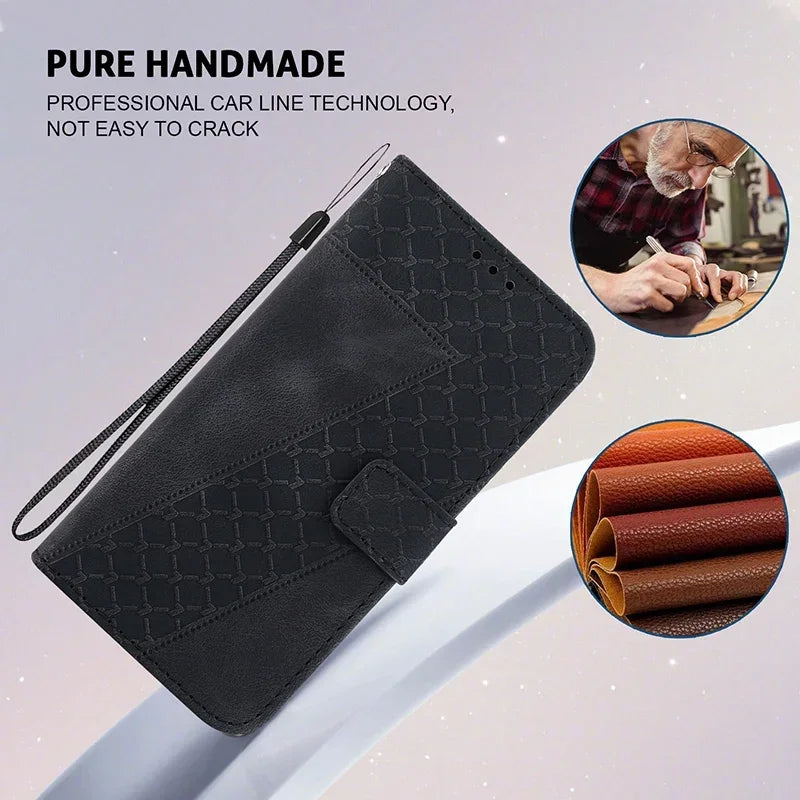 Stand Flip Wallet Case For Google Pixel 4 5 6 6A 8 8a 9 7 7A Pro Pixel 9 Pro 3A XL Leather Protect Cover
