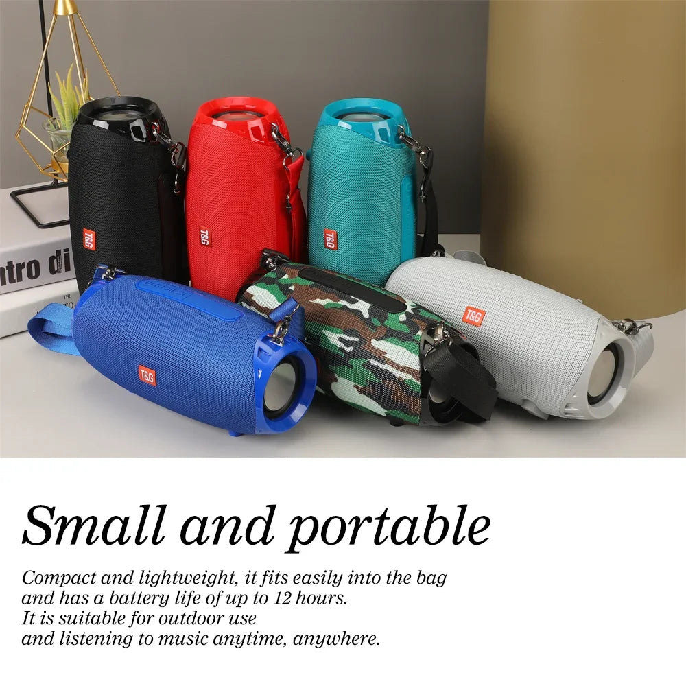 Wireless Subwoofer Portable Bluetooth Speaker Radio FM Waterproof Sound Box Music Caixa De Som Coluna Blootooth Bass Hifi Bocina