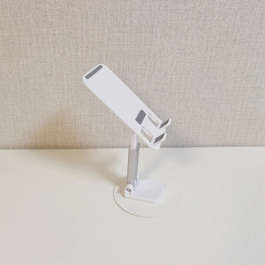 360 ° Rotating Multi-Angle Non-Slip Metal Base Foldable Universal Phone Stand for Desk Holder for iPhone 13/14/15 Pro Xiaomi S