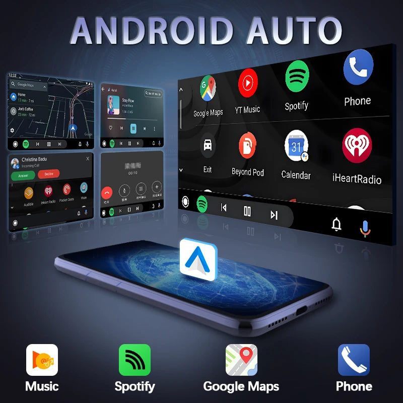 Car Wireless Android Auto Apple CarPlay Tv Box For Acura RDX TLX ILX RLX MDX YD3 Radios Smart System Upgraded OEM Screen Camera