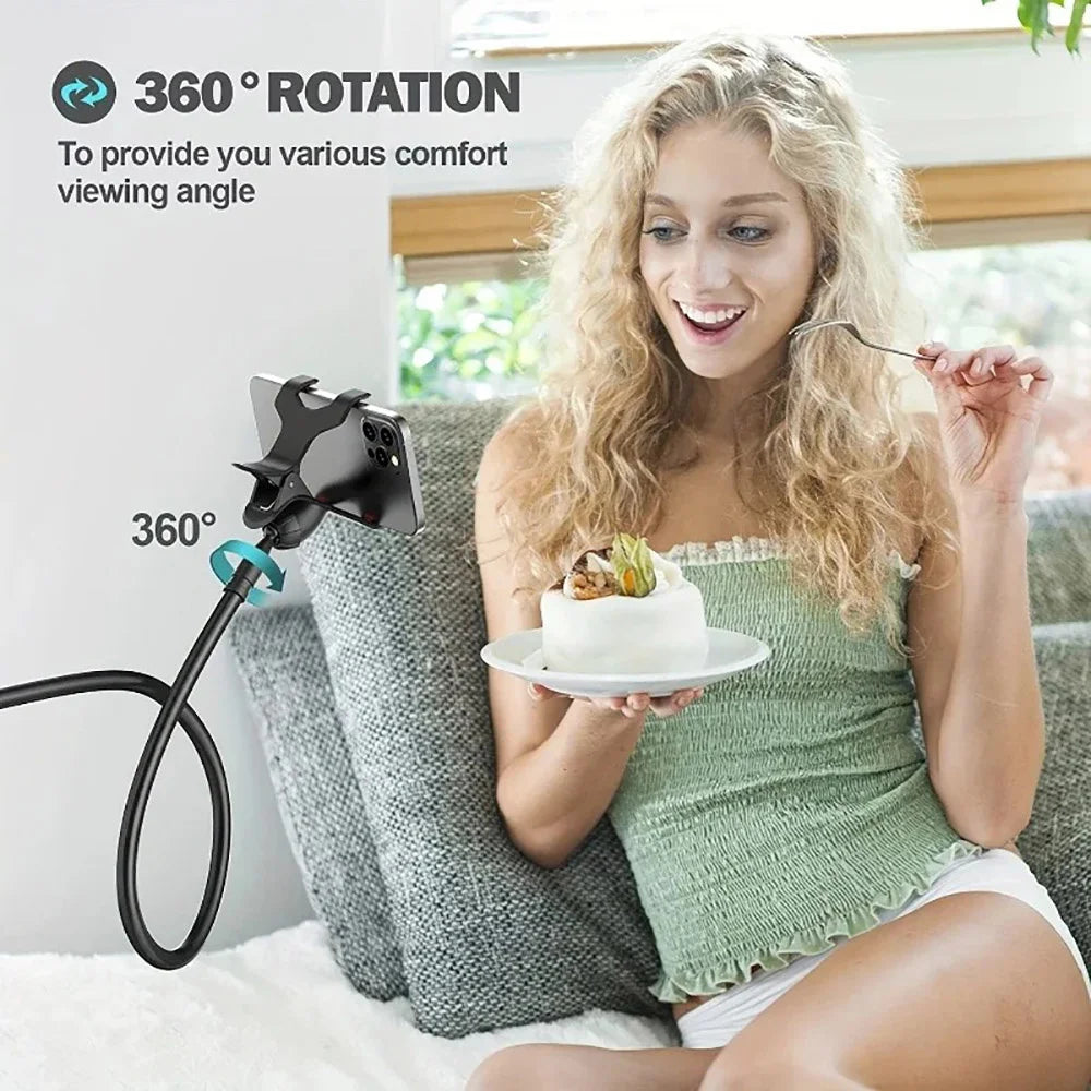 Multifunction Lazy Holder Adjustable Long Arm Universal Mobile Phone Holder Long Arm Cellphone Clip Home Bed Desktop Mount Phone