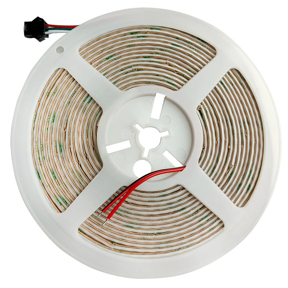 COB Smart LED Strip Light DC 5V 12V Individually Addressable 160LED Dream Colour 5mm RGB Pixel LED Tape Ribbon DIY Dimmable