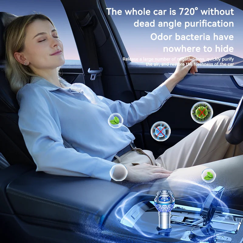 Car air purifier Compact and convenient car fresh air purifier