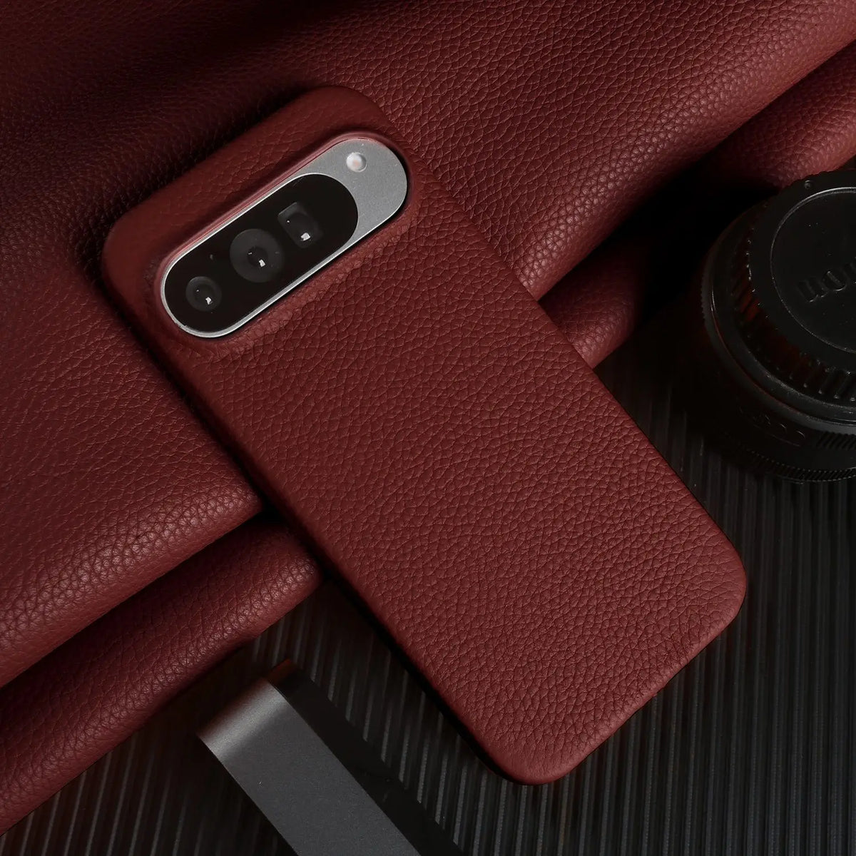Genuine Leather Magnetic Case for Google Pixel 11 Pro Pixel 10 9 7 8 6 Full Protection Magnet for Magsafe Cases Shockproof Cover