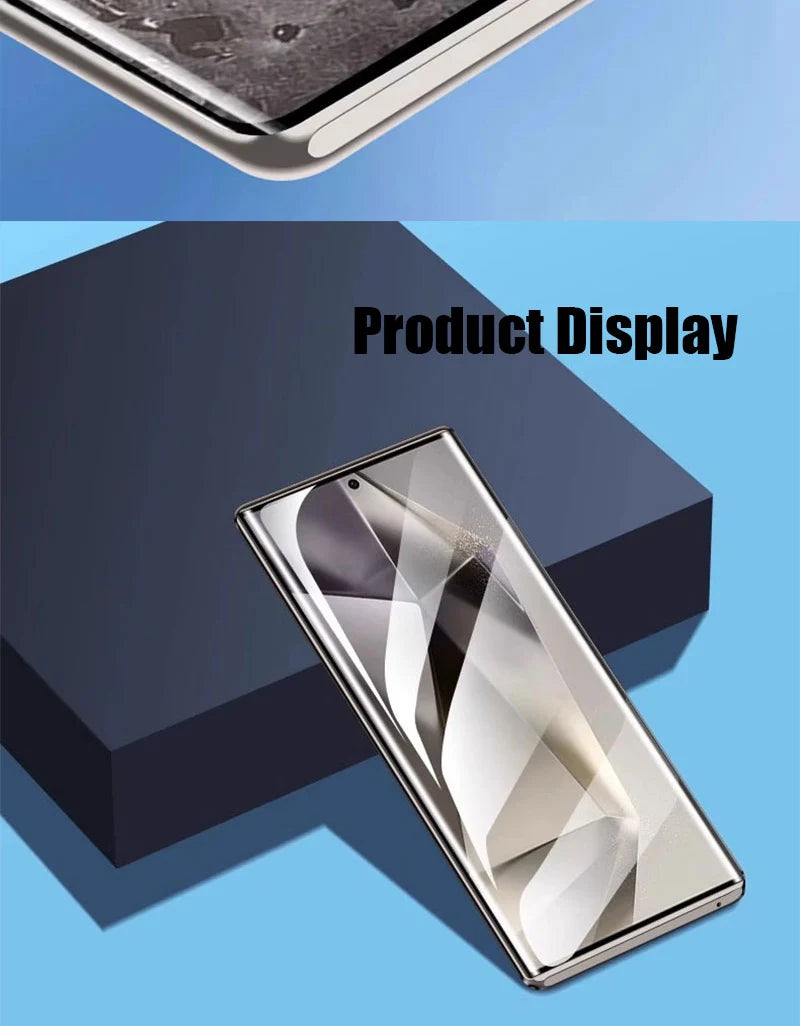 5PCS Hydrogel Film For Samsung Galaxy S25 S24 S23 Plus S22 Ultra S21 S20 Fe Screen Protector For Samsung A56 A55 A54 A53 A52 A51