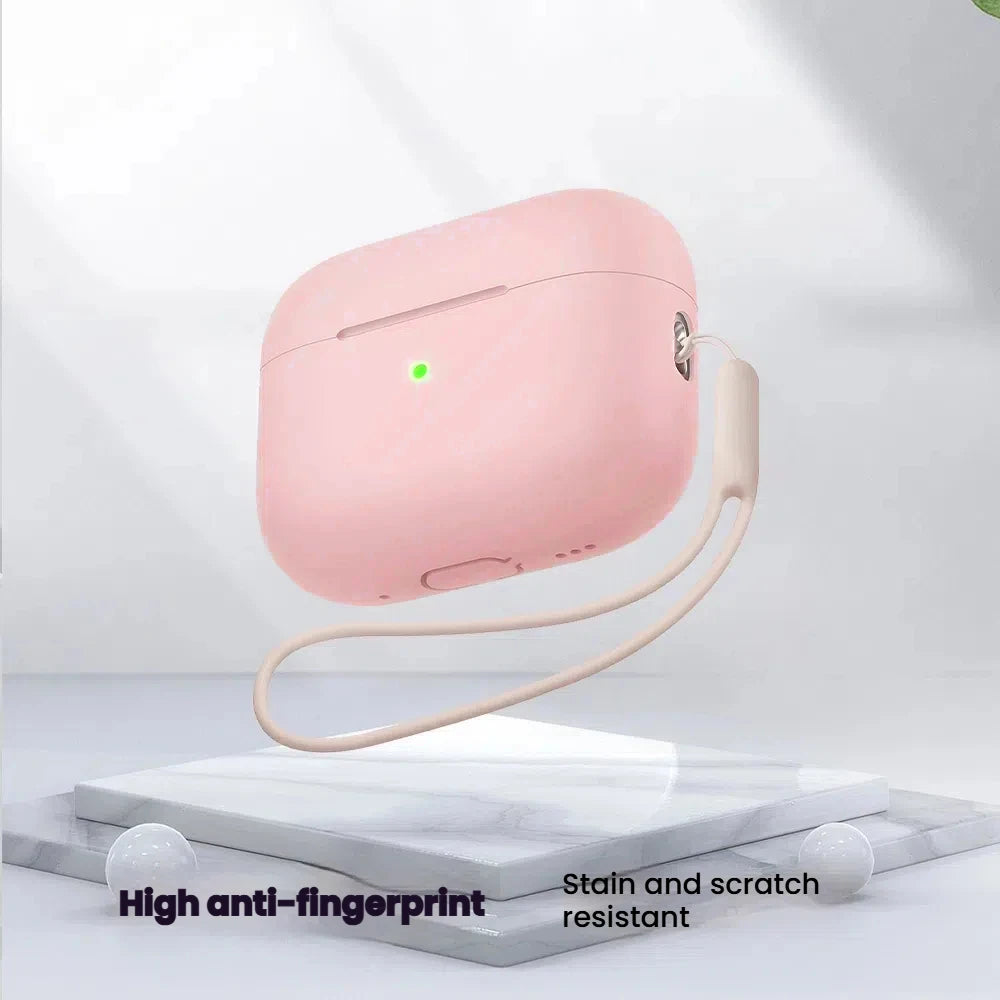 For AirPods Pro 2 2nd Case Cover With Lanyard Soft Silicone Protective Cases For Apple AirPods Pro2 Air Pod Pro2 Gen Coque Funda