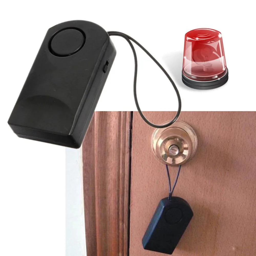 120dB Inductive Alarm of Human Body Wireless Touch Sensor Security Alarm Loud Door Knob Entry Alert Anti Theft