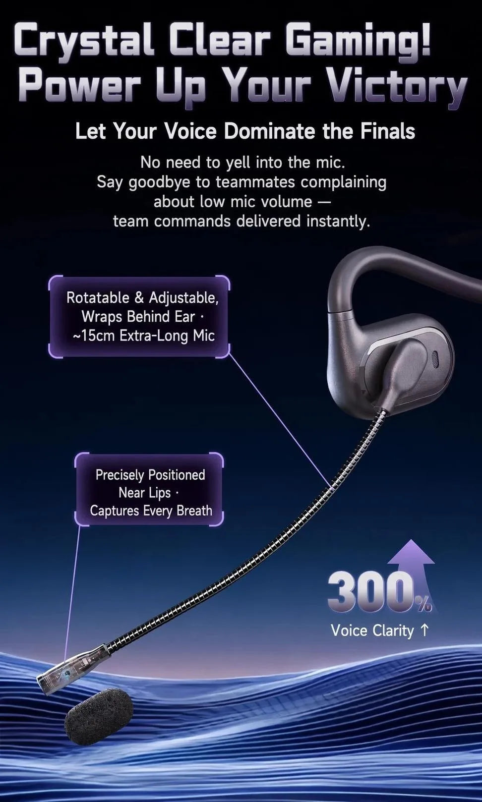 Over Ear Wired Headphones With Microphone Air Conduction USB Singing Fone Headset Gamer Sound Card Gaming Earphone For Xiaomi