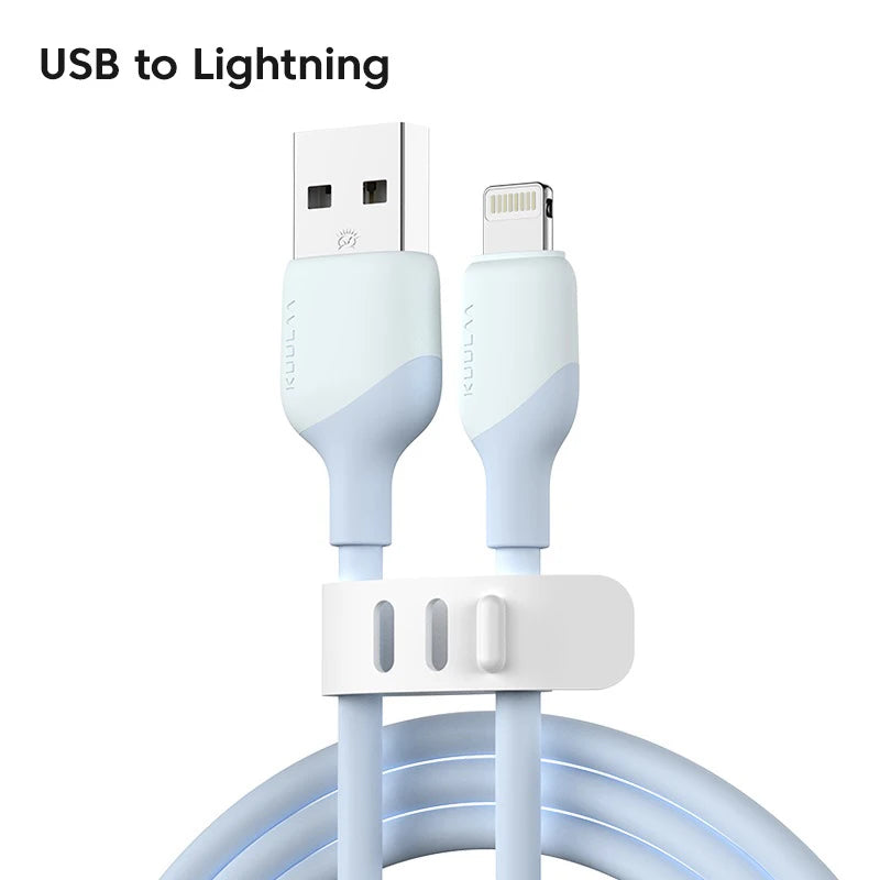 KUULAA USB C to Lightning MFi Cable for iPhone Fast Charging Cable PD 30W USB Type C For iPhone 14 13 12 11 Pro Max X XS XR 8