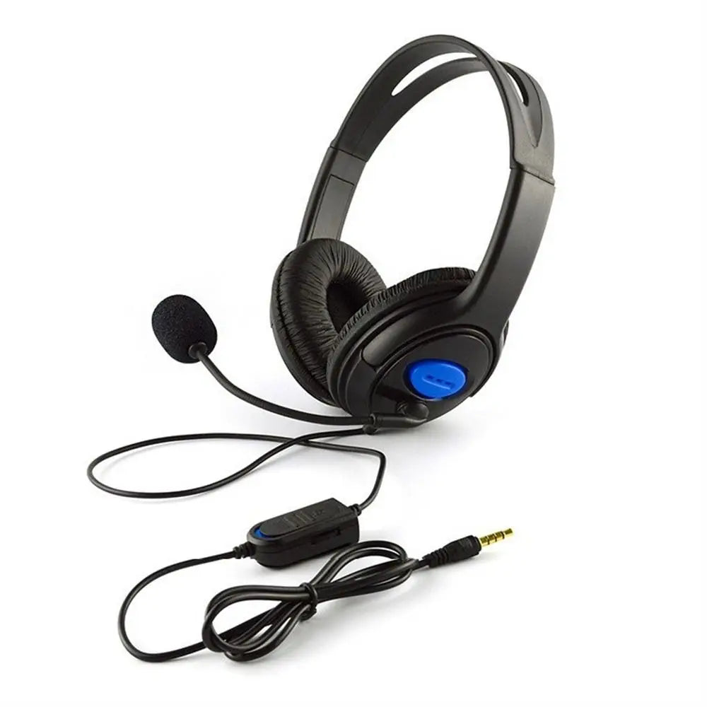 with Microphone Wired Gaming Headset Noise Isolating Over Ear Music Headphones Stereo Deep Bass Gamer Earphone Laptop PC