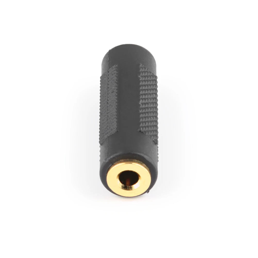 3.5 Mm Female To 3.5mm Female Jack Stereo Connector Coupler Adapter Audio Extension Cable for MP3 DVD Headphone Car