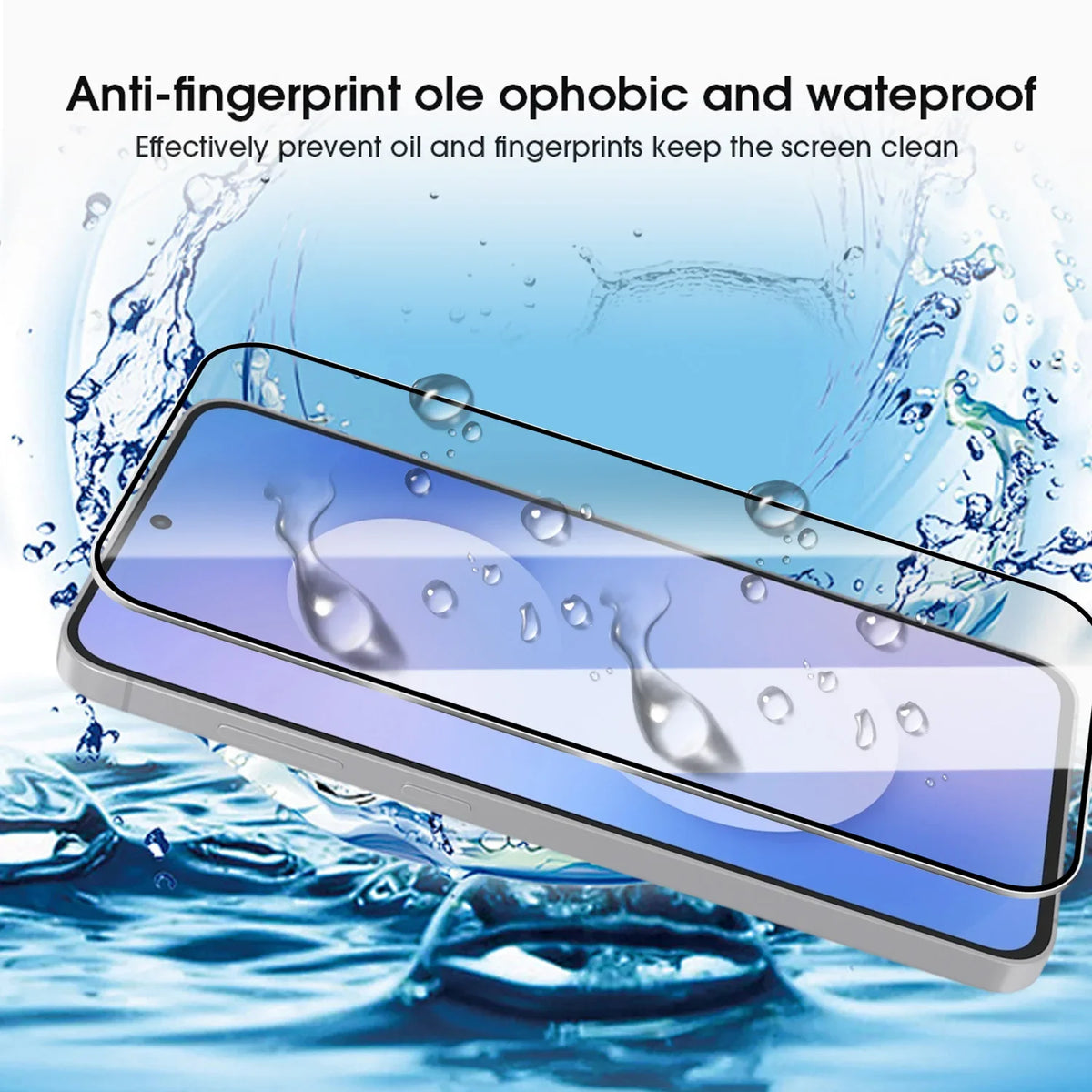 1/2/3Pcs Tempered Glass For Samsung Galaxy S25 FE Full Cover Screen Protector Anti Scratch Films for Galaxy S25 FE 5G 2025