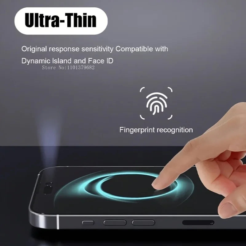 2Packs Matte Tempered Glass Screen Protector for iPhone 16 11 12 13 Pro Mini 14 15 16 Plus Pro Max X XR XS Max Protection Glass