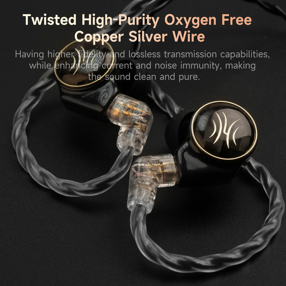 Oneodio Master1 Wired Earphones In Ear 1BA+1DD Hi-Res Monitor Headphones Detachable HiFi Earbuds 3.5mm/Type C With Microphone
