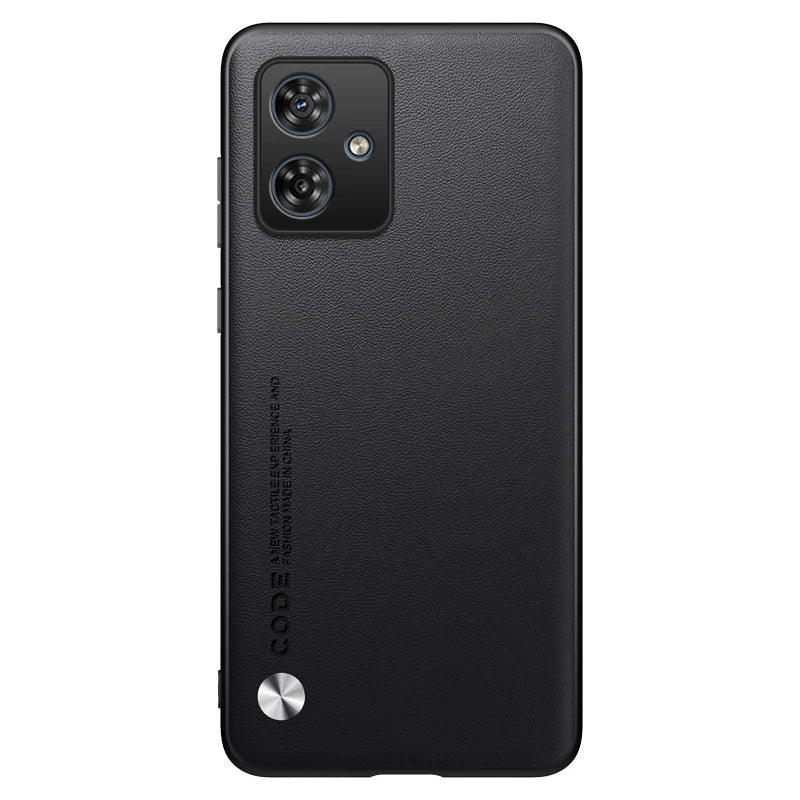 PU Leather Phone Case For Motorola G56 G86 G05 G54 G34 G24 G14 G15 G35 G45 G55 G77 Plain Skin Back Cover For Moto G54 G84 G85