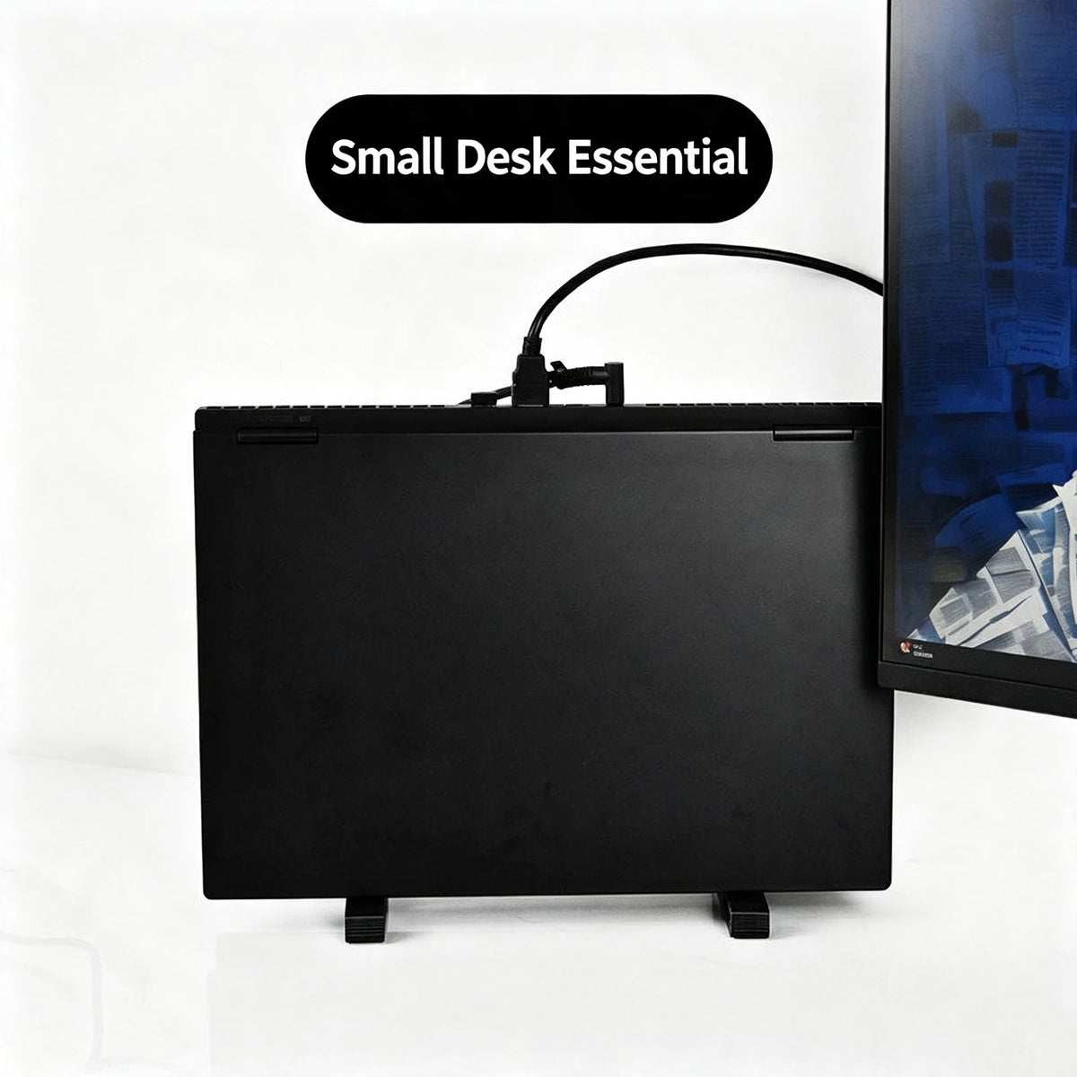Laptop Vertical Stand Dual‑Use Desktop Holder With Anti‑Slip Strip For Laptop Tablet Phone Space‑Saving Upright Support Bracket