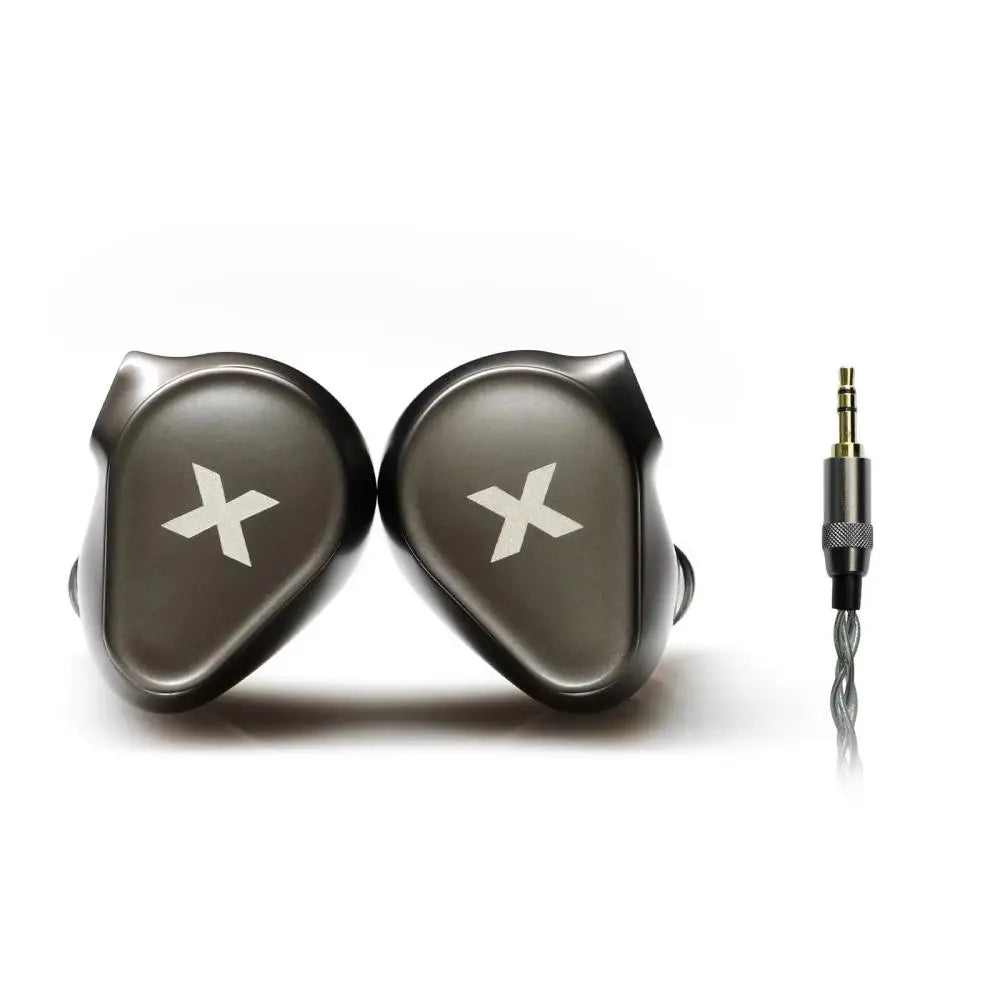 DUNU Titan X Earphones Dual Magnetic Dynamic Driver Metal Alloy Housing 3.5mm/TypeC Mic Earbuds For HiFi Earphone Audiophile