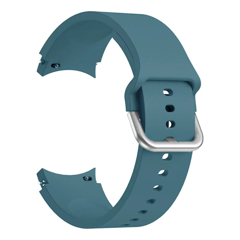 Silicone Strap For Samsung Galaxy Watch 4/5/6/7 40mm/44mm Pro 45mm Band No Gap Bracelet Belt Watch 4 6 Classic 47mm/46mm Correa