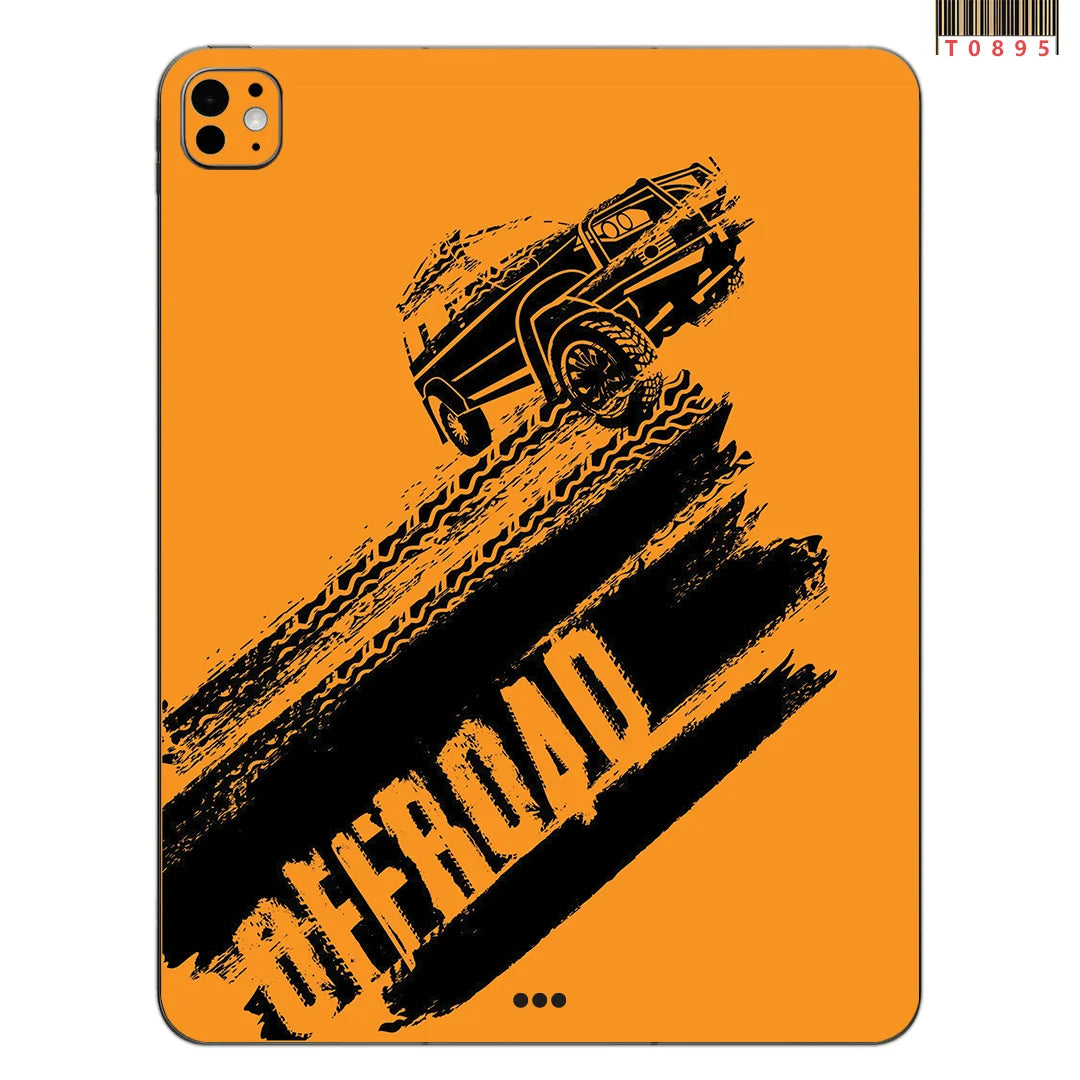 For iPad Pro 13 11 2024 ipad 11 2025 Mini 7 6 Full Cover Colorful Back Film Covers Decal Skin Protector Sticker