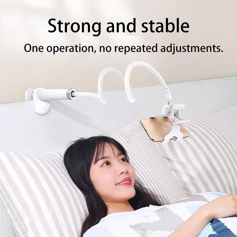Multifunction Lazy Holder Adjustable Long Arm Universal Mobile Phone Holder Long Arm Cellphone Clip Home Bed Desktop Mount Phone