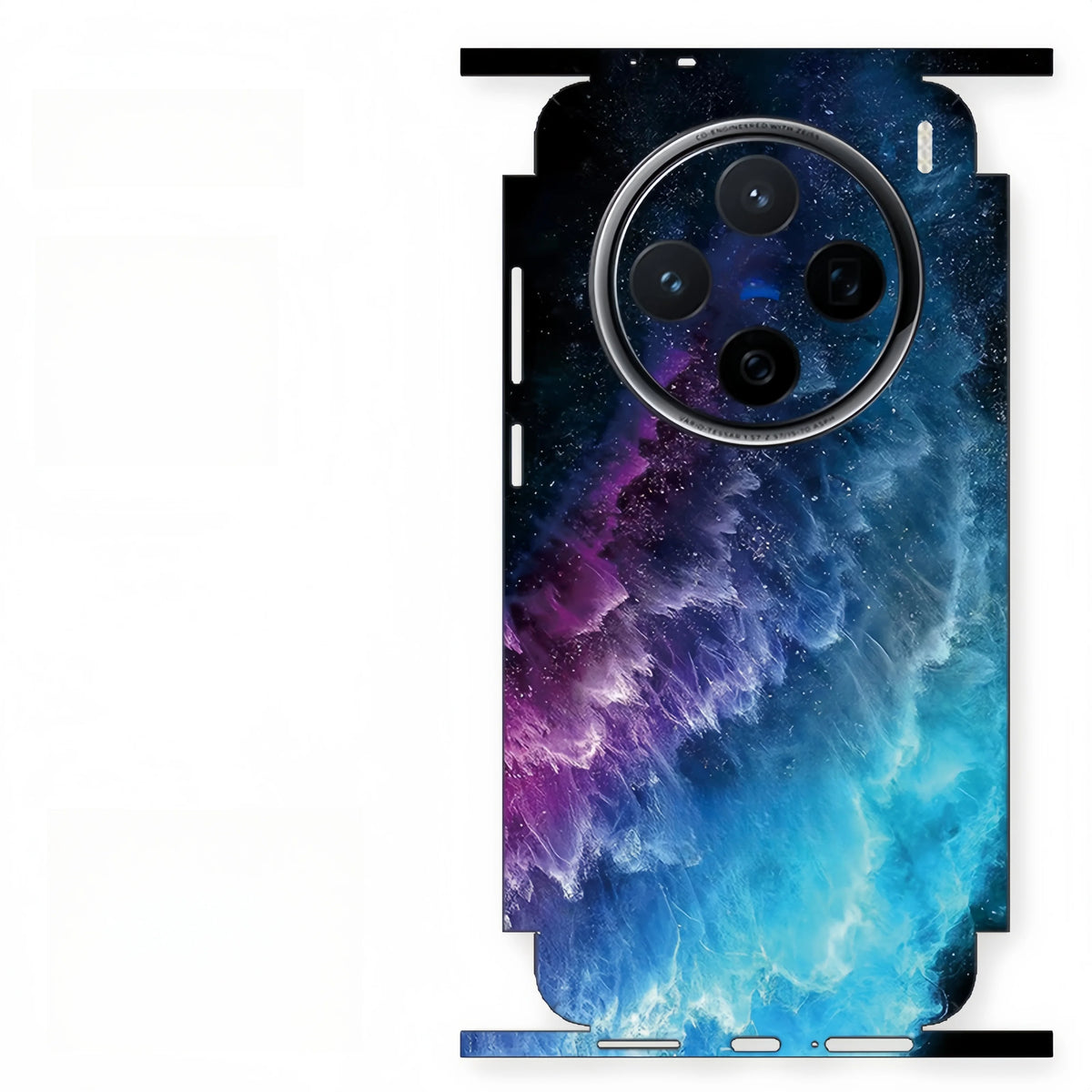 Colorful Sticker for VIVO X200 X300 PRO Back Screen Protector with Hing Side Skin Protective Film