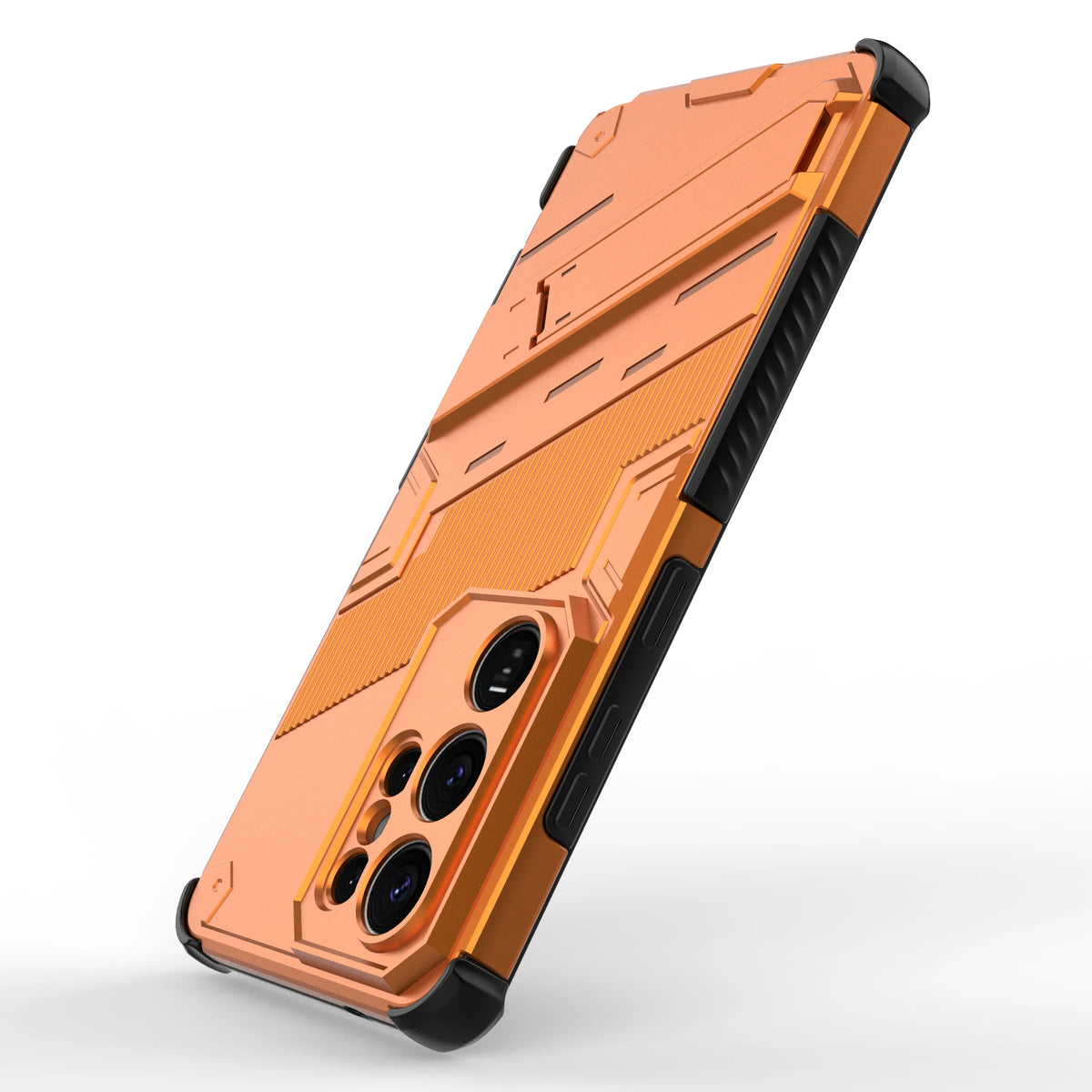 Armor Shockproof Phone Case For Samsung Galaxy S26 S25 S24 S23 S22 Ultra Plus Edge S26 Pro With Holder Lens Protect Cover