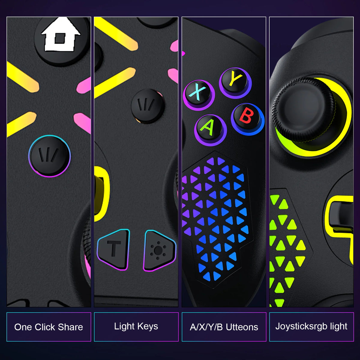 Gamepad For Xbox One Console Xbox Seris S/X Wireless Dual Vibra Six Axis Gyroscope Game Xbox Controller Win 7 8 10