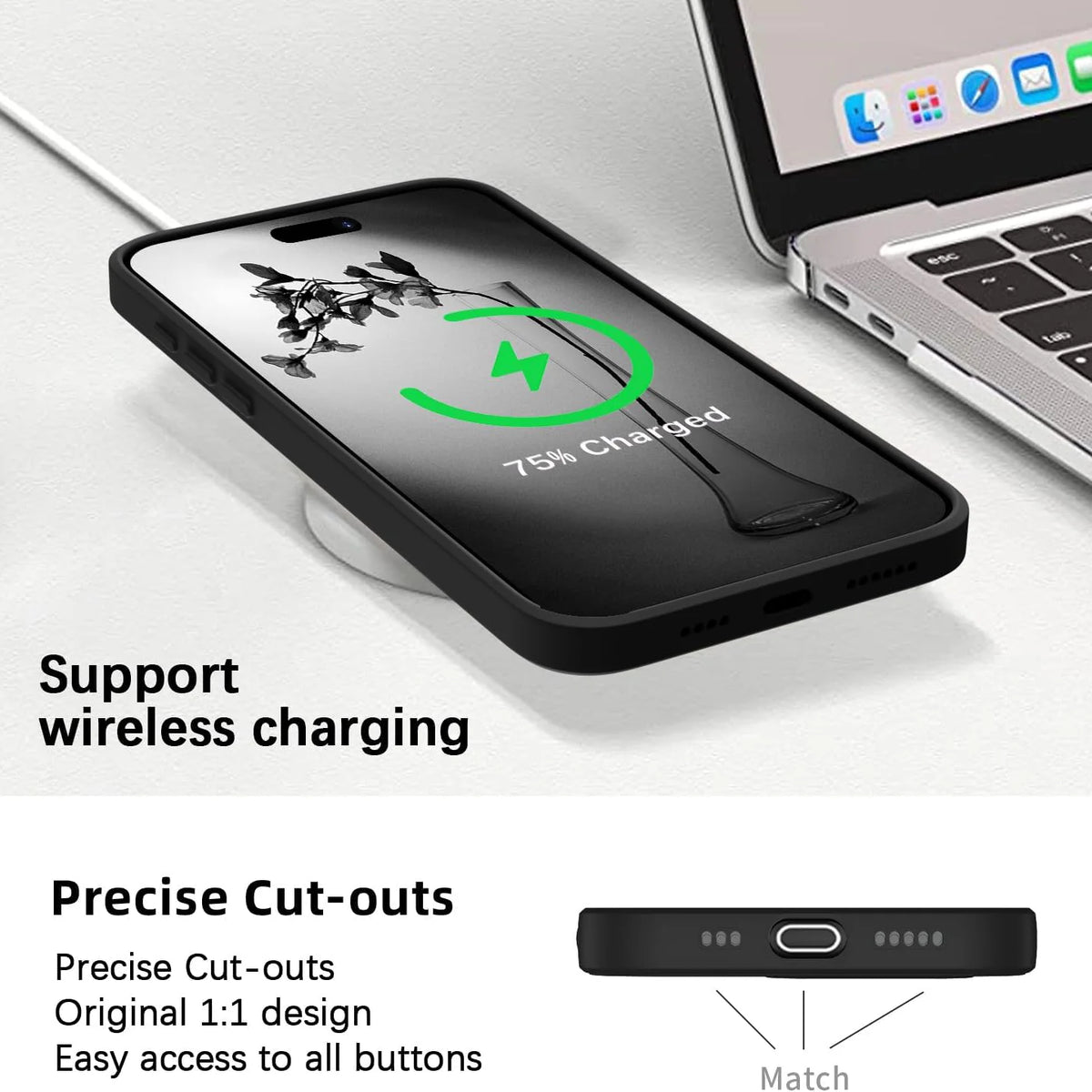 Clear Case for iPhone 16 15 14 13 12 11 Pro Max Mini X XR Xs Shockproof Soft TPU Bumper Back Case With Tempered Glass Slim Cover