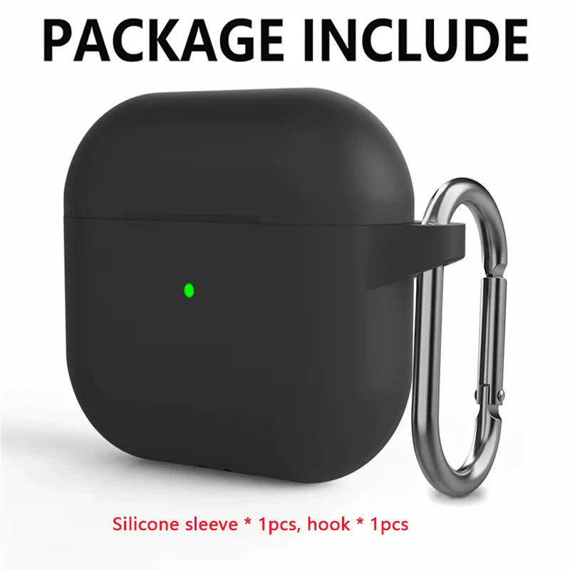 Kit Case For Apple Airpods 4 Case earphone accessories Soft Silicone Protective Cover silicone for Apple air pods 4 case