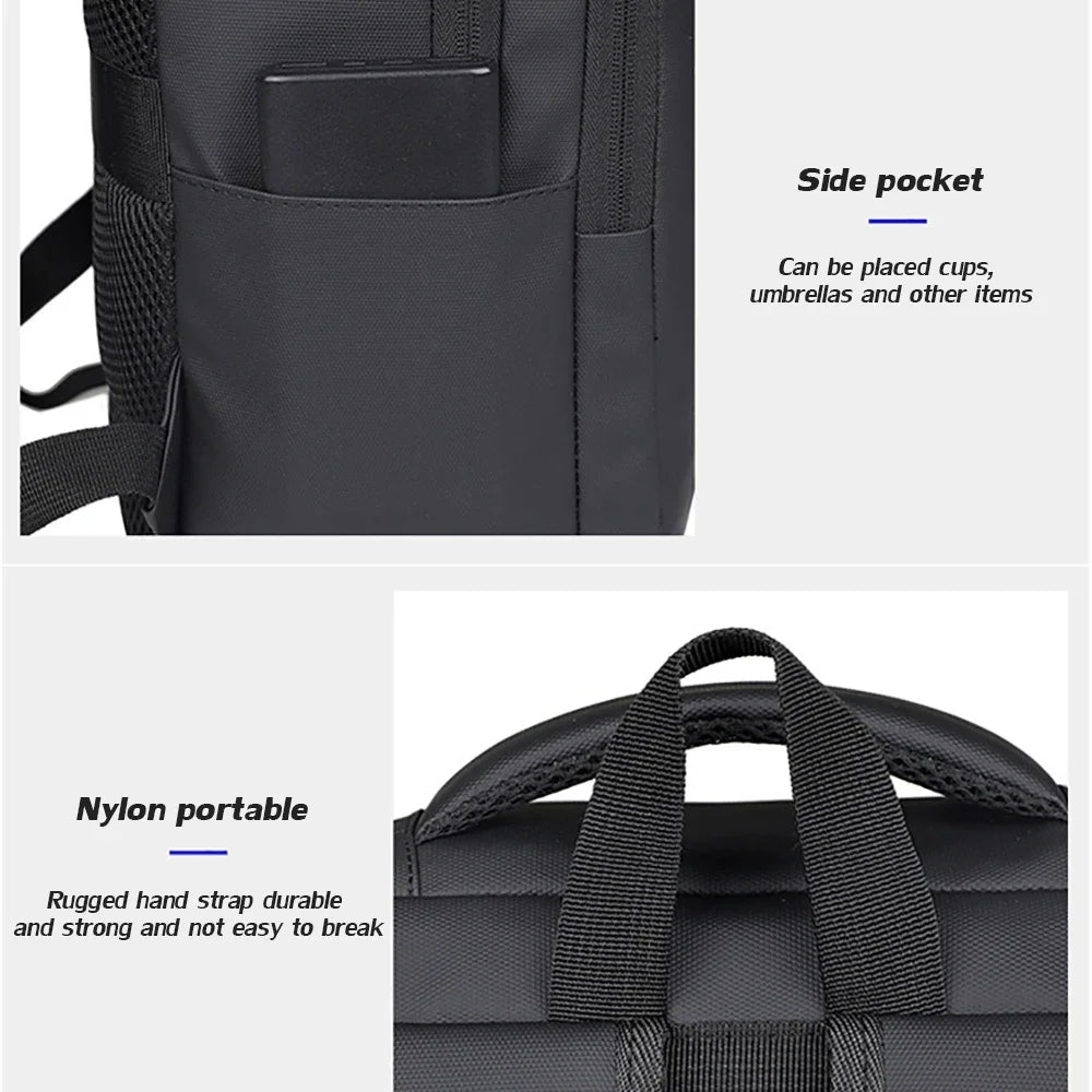 Men Backpack Commuters Bags Travel Fashion Nylon Male Rucksack Satchel Book School Computer Laptop Bag Business Backpacks