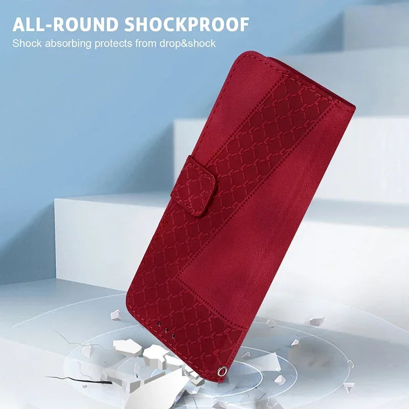 Stand Flip Wallet Case For Google Pixel 4 5 6 6A 8 8a 9 7 7A Pro Pixel 9 Pro 3A XL Leather Protect Cover