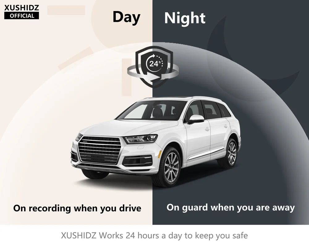 XUSHIDZ Q03 1080P NEW Dash Cam Night Vision Car DVR Vehicle Recorder Car Camera G-sensor HDR DVR Loop Recording Dashcam