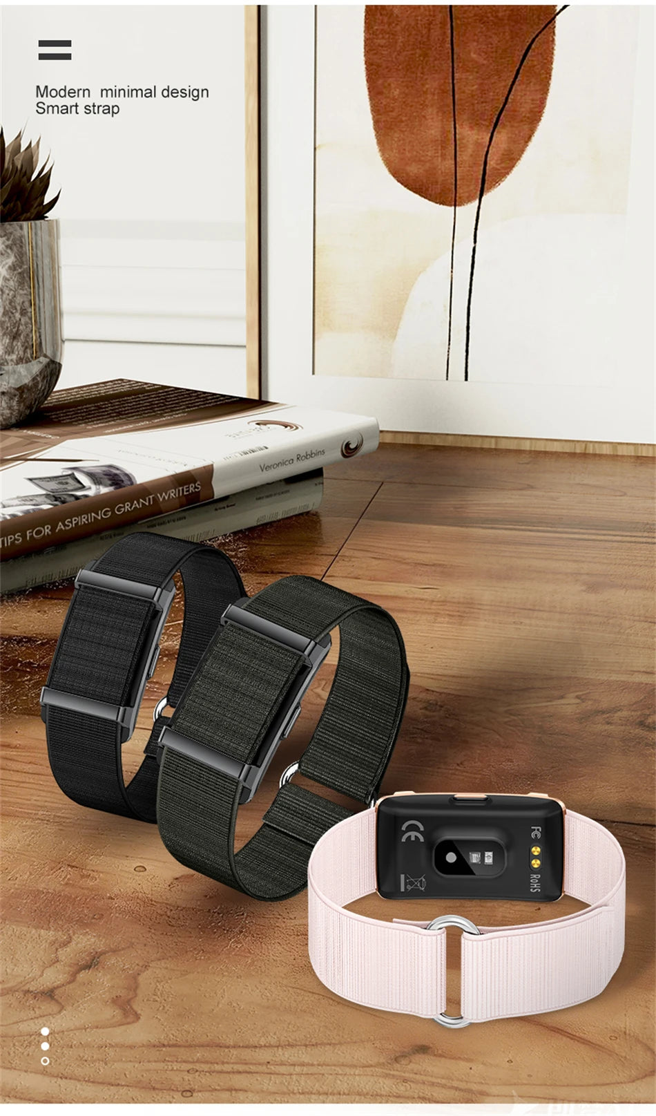 LIGE New No Screen Smart Bracelet Heart Rate Thermometer Men's Wristbands Waterproof Sports Fitness Men Women Smart Watch 2026