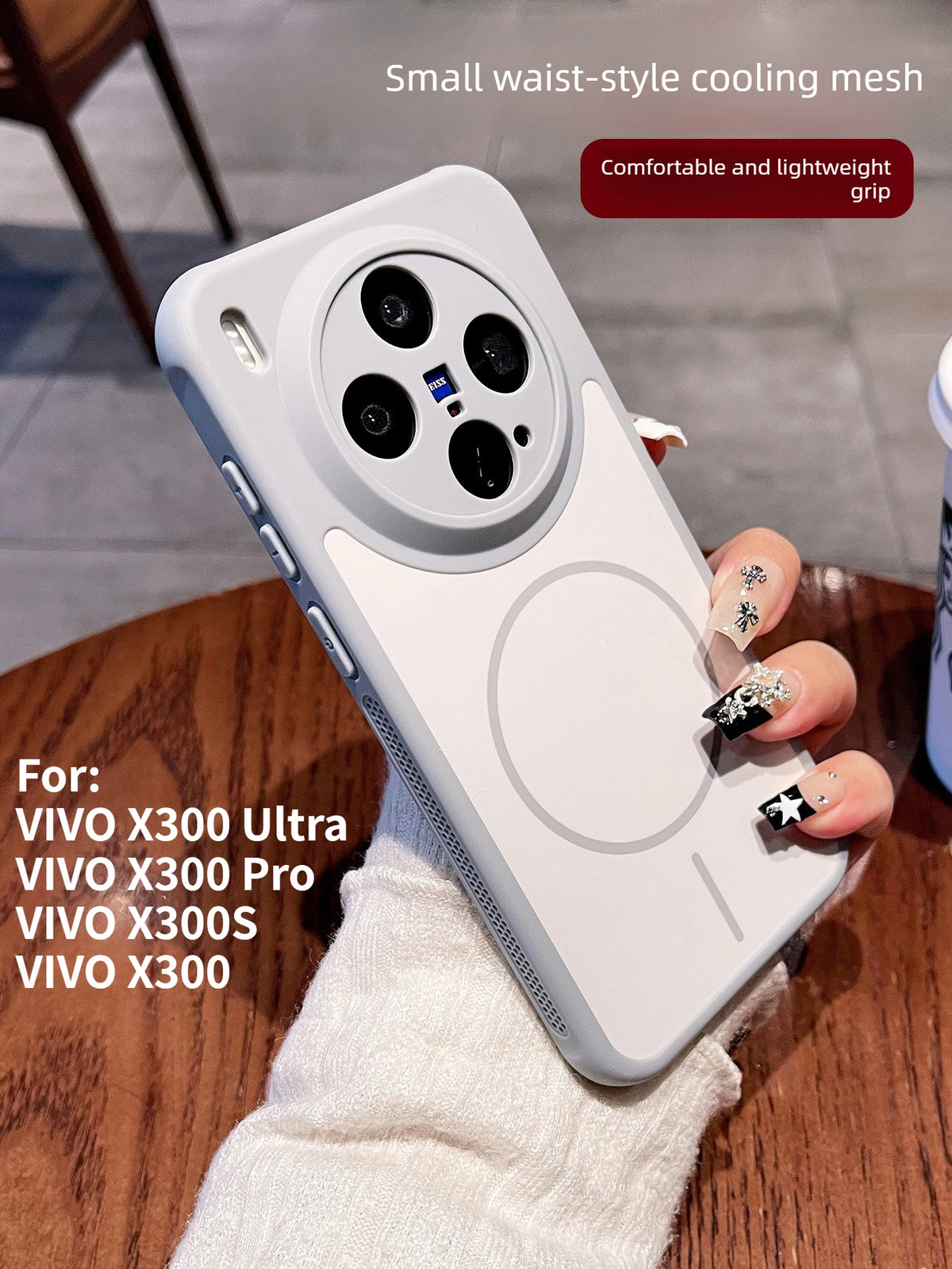 For VIVO X300 Ultra X300 Pro Case Minimalist Frosted Magnetic Lens Full-Cover Business PC Cover For Vivo X300S Shockproof Funda