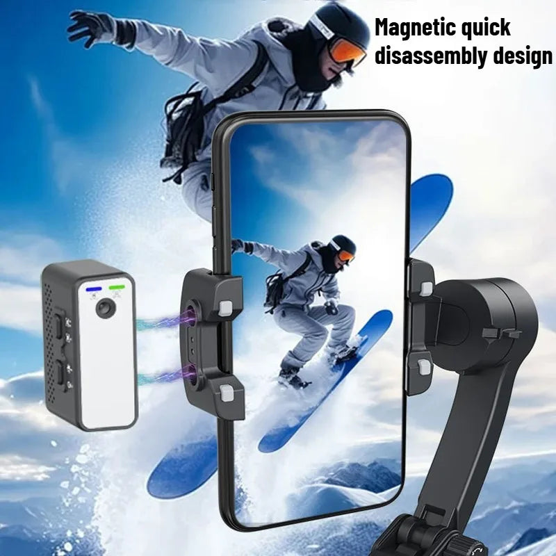 Mobile gimbal stabilizer ,Phone Stabilizer for Video Recording with Face/Object Tracking,3-Axis Gimbal for Android,iPhone